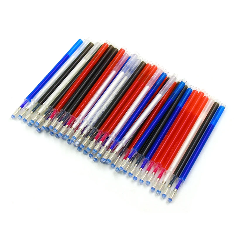 

4pcs High Temperature Disappear Refill Fabric PU Leather Cloth Marker Pen Refill Auto Disappear Refill Sewing Patchwork Tools