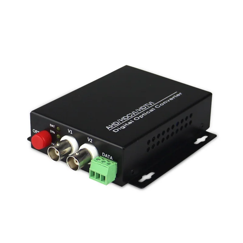 

1080P HD Video AHD CVI TVI Over Fiber Converter transmitter and receiver For CCTV PTZ Cameras