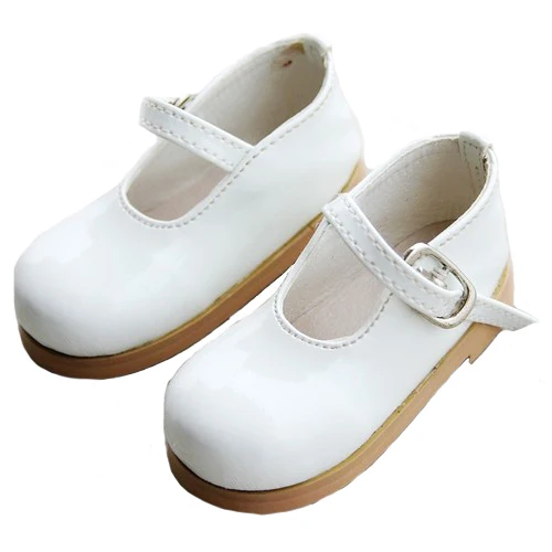 

[wamami] 01# White 1/4 MSD AOD DOD BJD Dollfie Patent Pu Leather Shoes