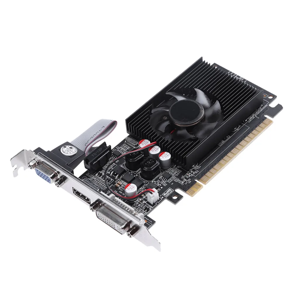 

1Pcs GT730 2G DDR3 64Bit HDMI DVI PCI-E Game Video Graphics Card for NVIDIA PC Gaming Video Card Desktop Graphics Cards Hot sale