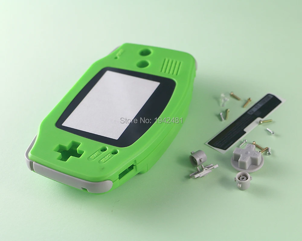 Ocgame 5 компл./лот высокого качества полная Корпус В виде ракушки пакет для Gameboy Advance GBA чехол Ремонт Часть