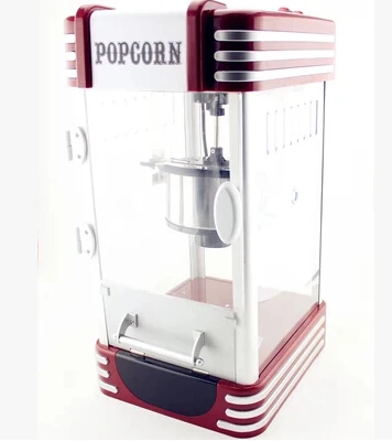 

002016 New Dhl/fedex/ems Free Shipping! Super Retro Commercial Popcorn Machine Pipoca Pop Corn Making 220v&ce/gs Certification