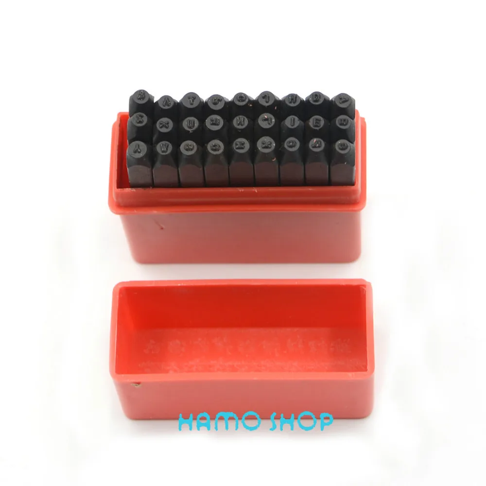 

1.5mm New Die Letter from A to Z Steel Stamp Punch 27pcs/set ALPHABET Jewelers Set Choice