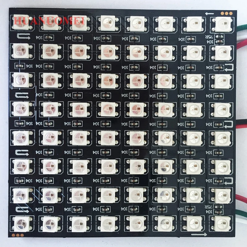 Huanuomei-WS2812B-16X16Pixels-7