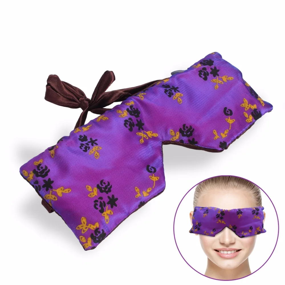 Pure Silk Eyeshade Pure Natural Lavender Eye Cover Eye Fatigue Relieve Relief Mask Shade Eye