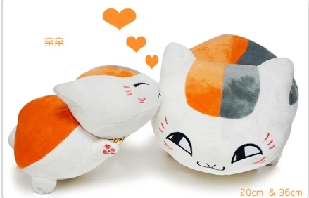 20-см 60 см аниме Natsume Yuujinchou Nyanko Sensei кошка плюшевая Kawaii Мягкая кукла игрушка для детей подарки на день рождения