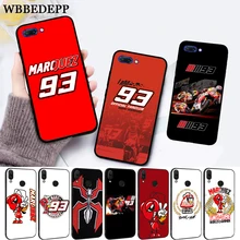 WEBBEDEPP Marc Marquez Moto Gp 93 Silicone Case for Huawei honor 6A 7A Pro 7X 8 Lite 8X 8C 9 9X Note 10 View 20 WEBBEDEPP Marc Marquez Moto Gp 93 Silicone Case for Huawei honor 6A 7A Pro 7X 8 Lite 8X 8C 9 9X Note 10 View 20