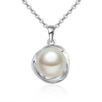 

2018 New Classic Simulated Pendant Necklace With Crystal from Swarovski Good for Women Ms Betti jewelry wholesale bijoux