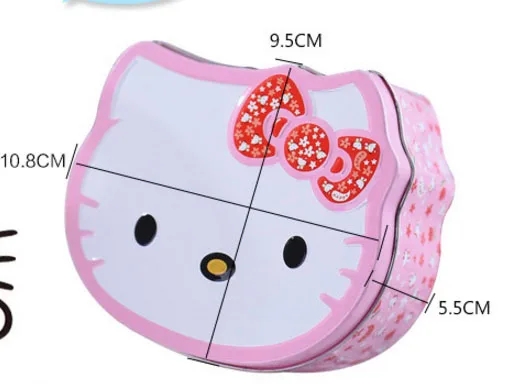 AD17075 50 штук заколки для волос в коробке hello kitty девочки дети украшения волос аксессуары лента бант зажим для волос шпильки