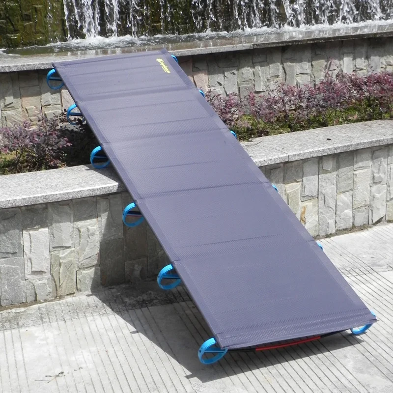  2018 Hot SALE Camping Mat Ultralight Sturdy Comfortable Portable Folding Tent Bed Cot Sleeping Outd