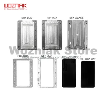

Best for samsung s6 s6+ s7 s8 s8+ note8 Glass OCA LCD screen Positioning and fitting Press screen Mould Aluminum alloy die + Pad