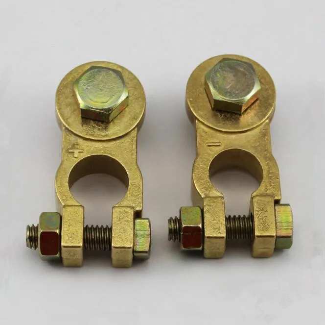 Pure Bronze Battery Terminal Set Car Battery Terminal Pure Copper Clamp