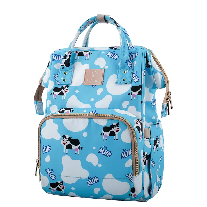 

Pofunuo Upgrade Usb Baby Diaper Bag Waterproof Nappy Bag Mummy Maternity Travel Backpack Nursing Large Capacity For Baby Care