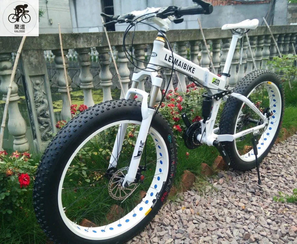 fat bike with full suspension