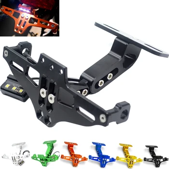 

Motorcycle License Plate Bracket Licence Plate Holder Frame Number Plate For Honda Cbr 600 F2 F3 F4 F4i 900 Cbr900rr 1993-2017