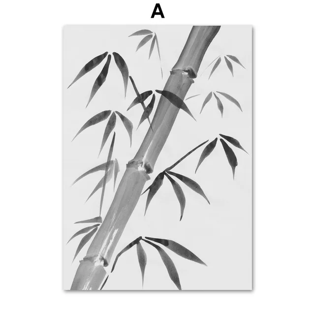 Bamboo-Leaf-Branch-Abstract-Girl-Curve-Wall-Art-Canvas-Painting-Nordic-Posters-And-Prints-Wall-Pictures.jpg_640x640