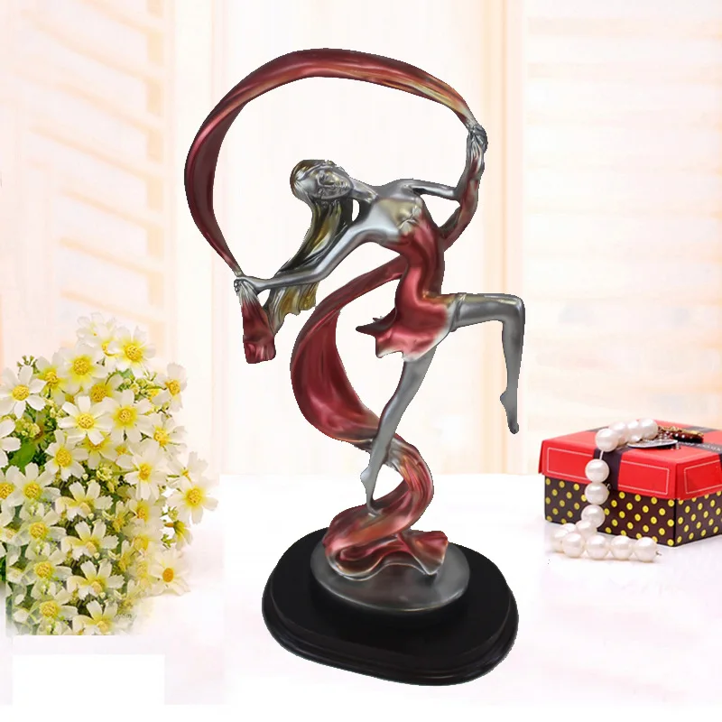 2017 Изделия из смолы подарок на день рождения украшения танцующей девочки ремесло