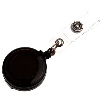 

10pack (Perfect-Colourful Recoil Key Ring Retractable Pull Chain with Belt Clip ID Holder Badge Reel