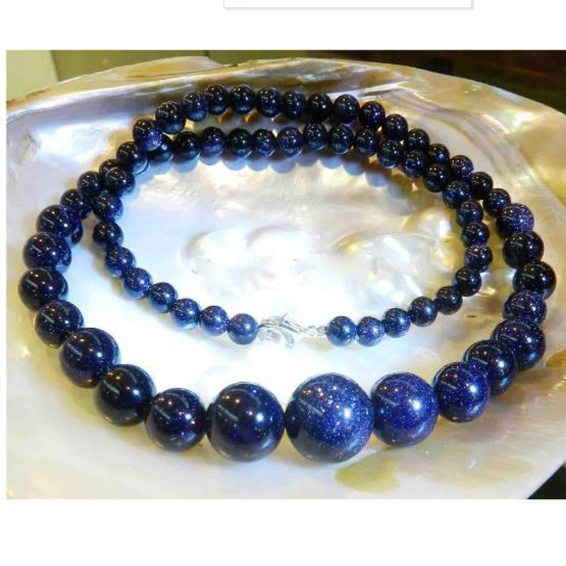 

2019 6-12mm Charming Multicolor Morganite Round Beads Necklace Pearl Jewelry Rope Chain Pearl Beads Ornaments Natural St