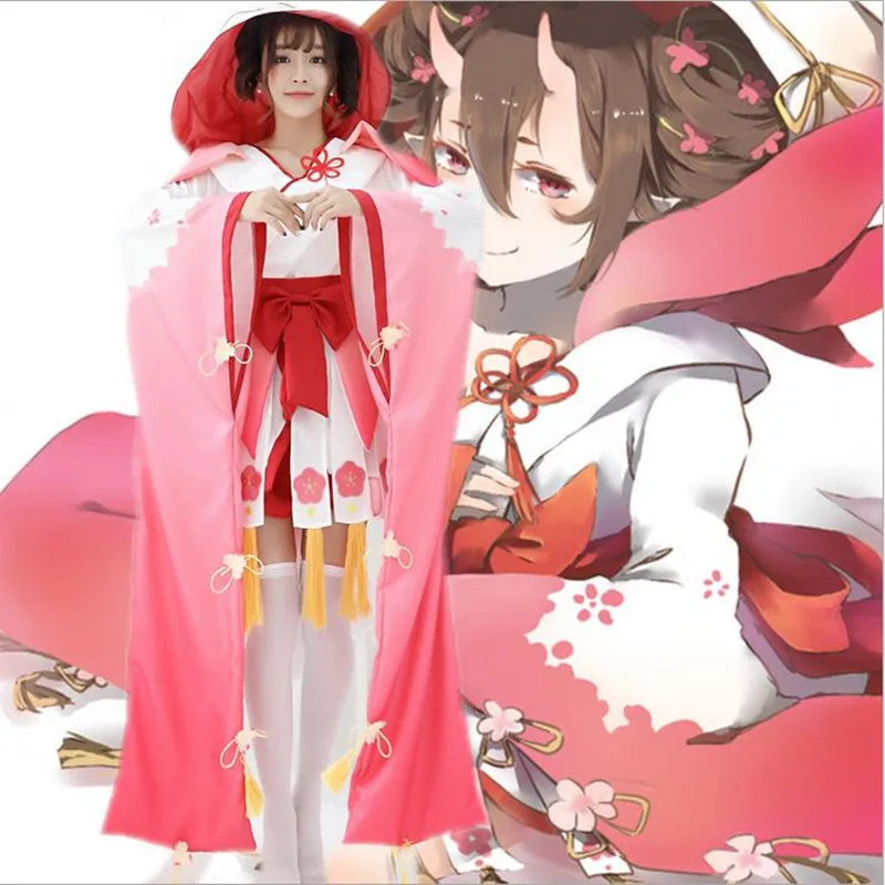 

Halloween Costumes Witch Costume Onmyoji division god peach demon clothing cosplay clothing Netease hand tour game animation per