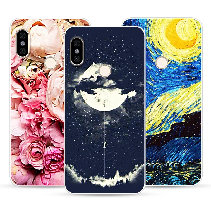 

Phone Case For Xiaomi Mi Max A1 5X 6X Soft Silicone Cute Cat Back Cover For Xiaomi Mi 8 SE Mix Max 2 Case