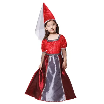 

M-XL Fantasia Girls Halloween Costumes for Children Kids Witch Sorceress Cosplay Purim Easter Festival parade stage show dress