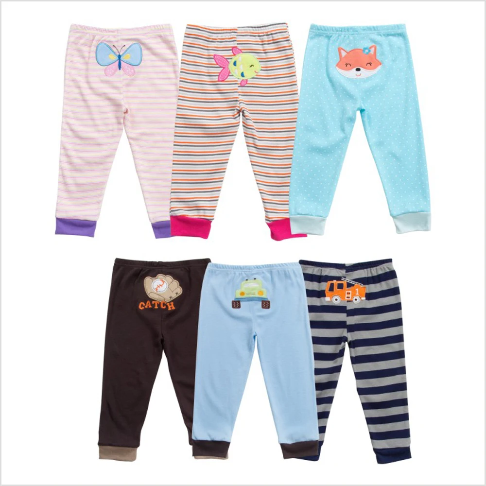 Wholesale 5pcs/pack 0 2years PP pants trousers Baby Infant cartoonfor