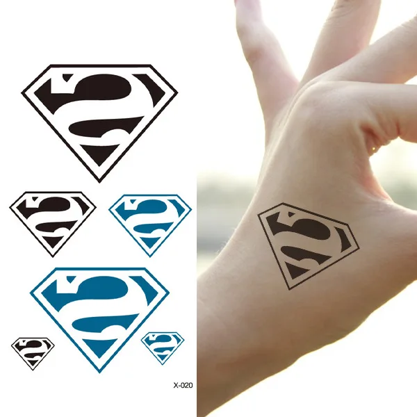 waterproof temporary tattoo post small superman logo as pure and waterproof temporary tattoo post small superman logo as pure and