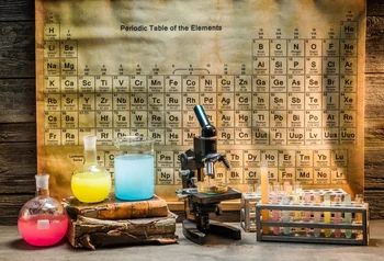 

Laeacco Chemical Experiment Reagent Laboratory Portrait Scene Children Photography Background Photographic Studio Photo Backdrop