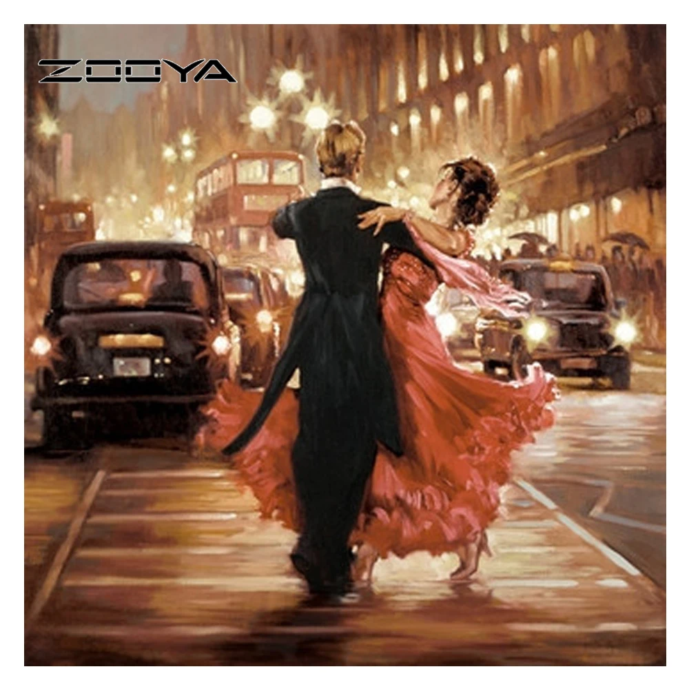 ZOOYA пара Dancerl алмазная живопись набор мозаики из страз Горячая продажа Diy наборы