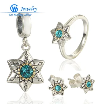 

silver 925 jewelry jewelry sets brand bridal jewelry sets women,925 silver earring white Fashion couples jewelry SET-003H15