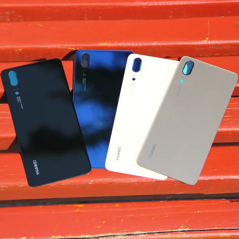 Huawei, аккумулятор, стеклянная задняя крышка для huawei P20 EML-AL00, 5,8 дюймов, задняя крышка, защитный чехол для телефона