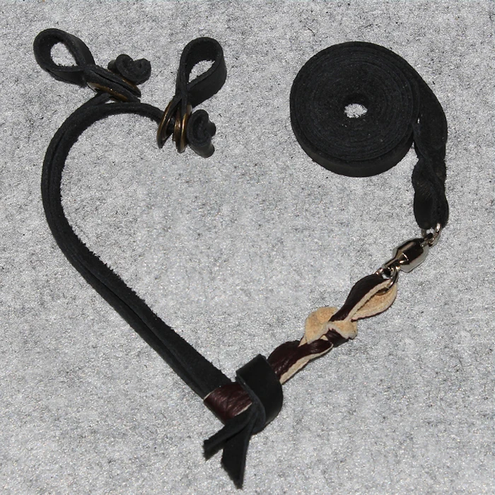 

Eagle Tool Foot Obstruct Cowhide Genuine Leather Hopple Toad Five Feet Chick Eye Buckle Sparrow Hawk Falcon Hunting Foot Rope