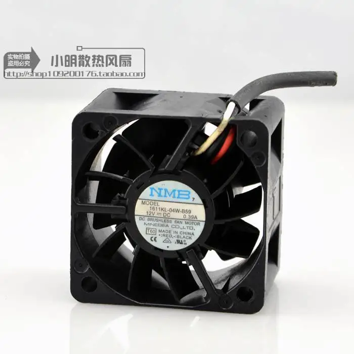Бесплатная доставка товары для дома 1611 kl-B59 4028-04 w DC12V 0 39 вентилятор сервер |