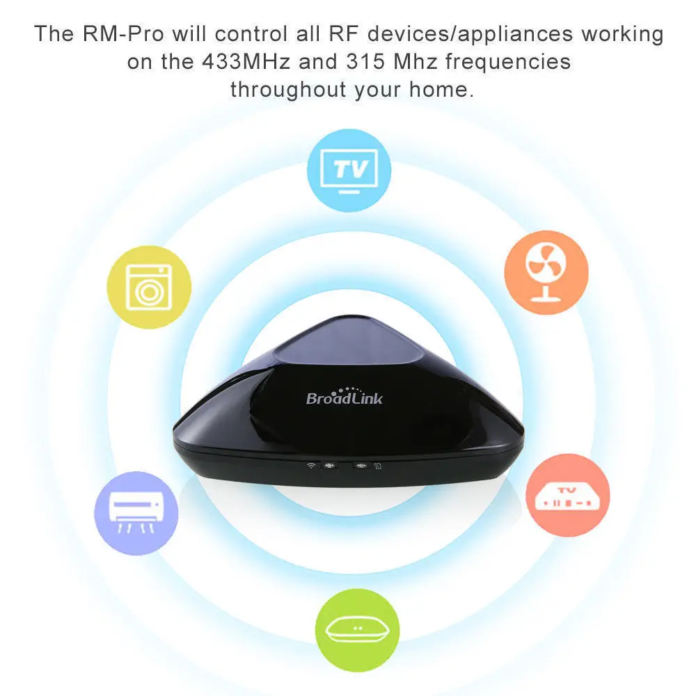 Универсальный пульт управления Broadlink для умного дома RMPro RM33 RMmini3 WIFI IR RF