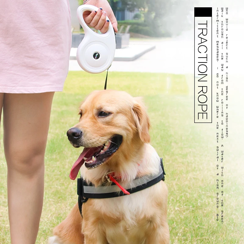 

Dog Leash Small Medium and Large Dog Automatic Retractable Rope Traction Rope