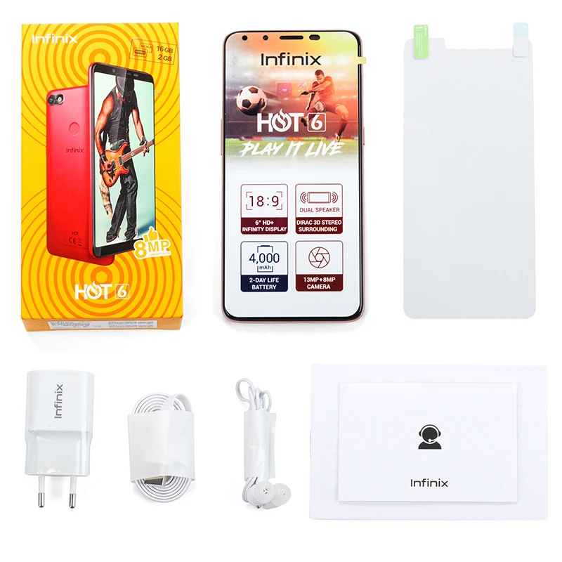 Global Version Infinix HOT 6 SmartPhone 6.0\