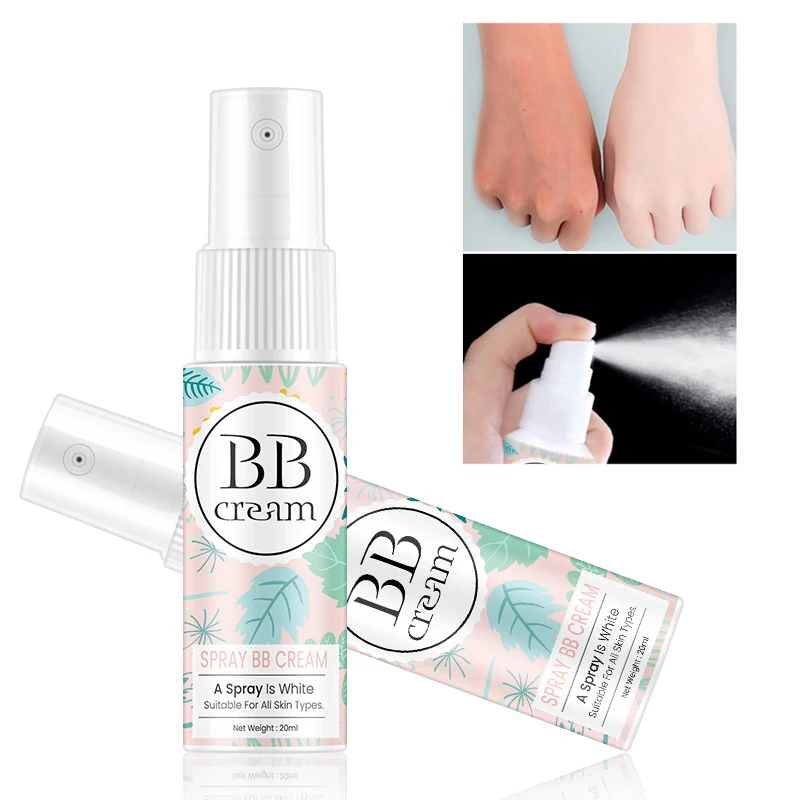 

New Version 2019 Concealer Moisturizing Spray BB Cream Whitening Cleansing Makeup Portable Lazy Beauty Cosmetics 20ml