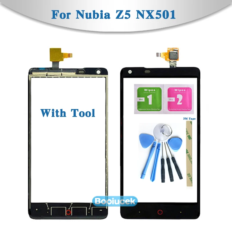 Замена высокого качества 5 0 &quotдля ZTE Nubia Z5 NX501 сенсорный экран дигитайзер Датчик