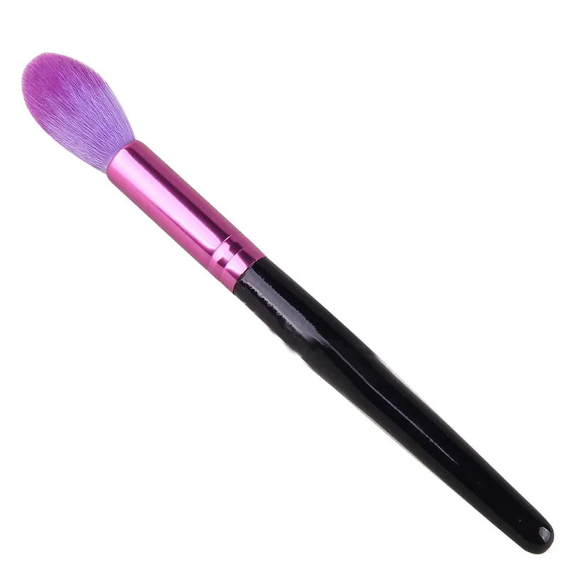 New Creative 1pc Purple Pointed Foundation Brush Makeup Brushes High