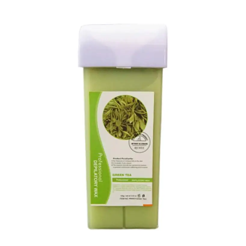 100g Roll On Hot Depilatory Wax Cartridge Heater Waxing Hair