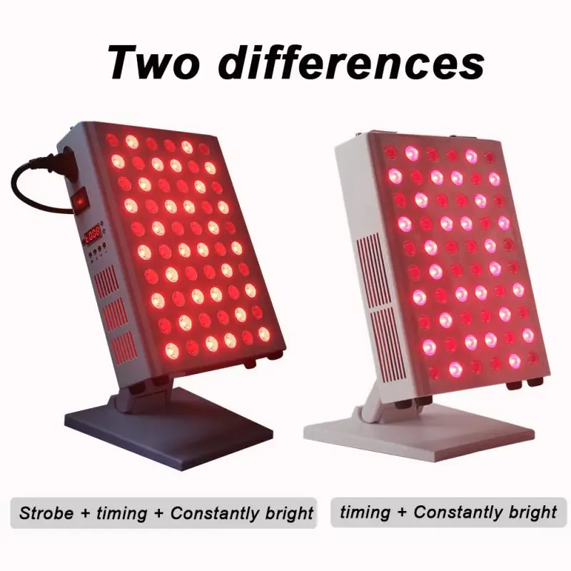 

LED red light treatment panel TL100B flashing 660nm 850nm phototherapy led red light physiotherapy machine to relax skin