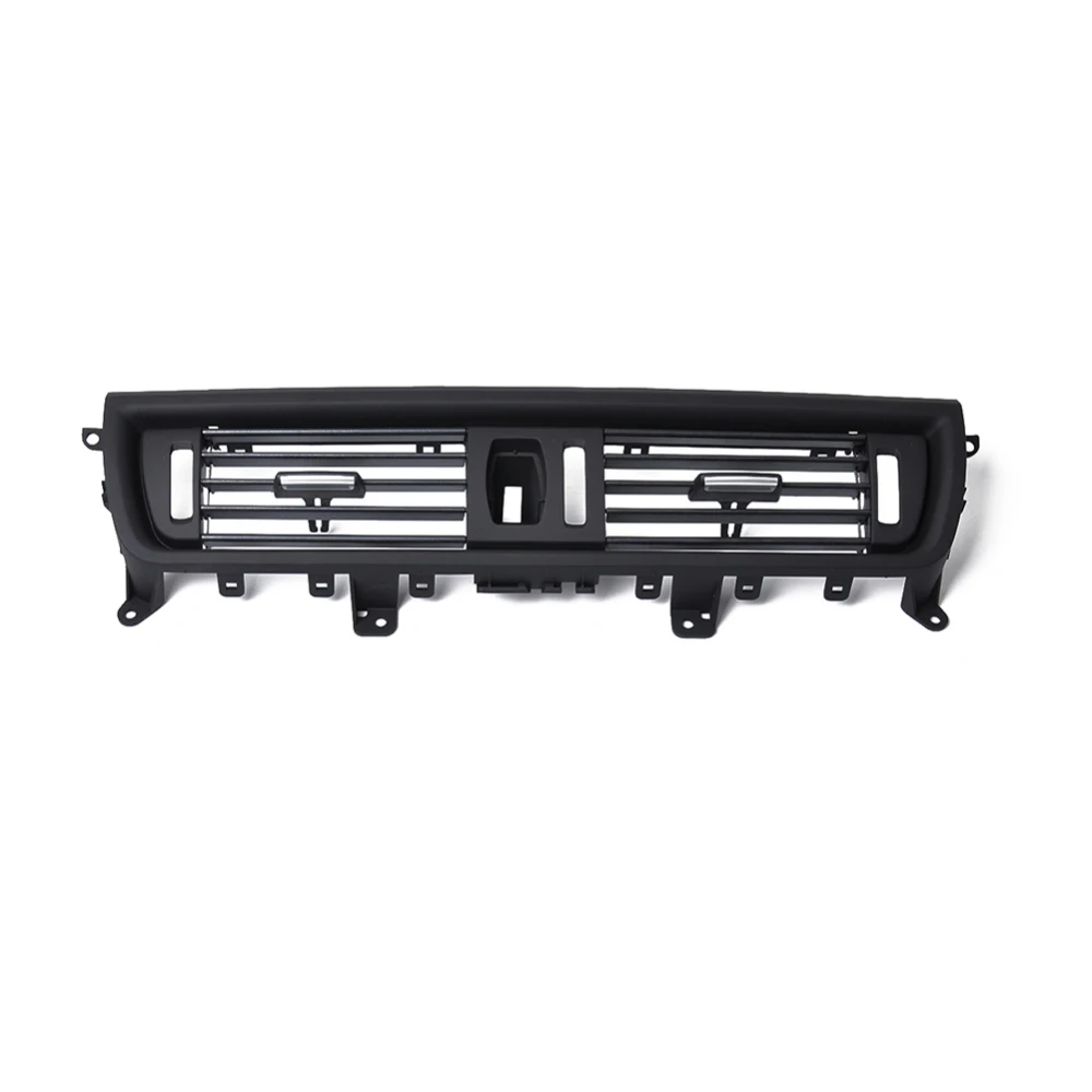 

Front Row Wind Center Air Conditioning Vent Grill Outlet Chrome Panel For BMW 5 Series F10 F18 520 523 525 528 530 535