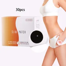 Slim-Patch 30pcs Weight Loss Products Body Slimming Slim Patch Navel Stick Cellulite Fat-Burning Abdomen Magnetic Patches