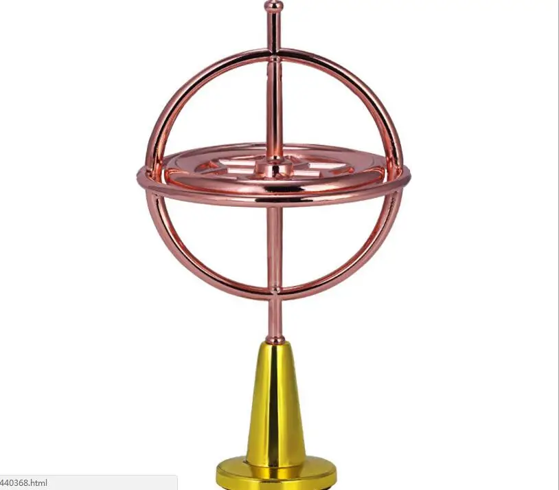 Обновленная версия красочного цинкового сплава не поворачивается гироскоп металлический Радужный Спиннер анти-Тревога игрушка ротатор фокус для облегчения pres