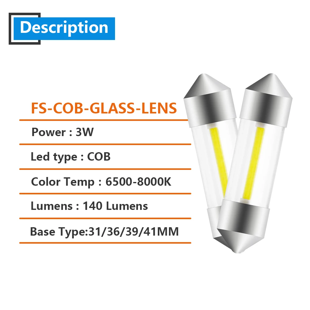 ������ LED �佺�� �� ����, C5W �ڵ��� ����, ��� ���� ��ȣ�� ����, 12V led ����, 6000k, 31mm, 36mm, 39mm, 41mm, 10 ��