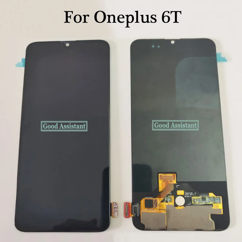 

Original Black 6.4 inch For OnePlus 6T 1+ 6t A6010 A6013 LCD DIsplay Touch Screen Digitizer Assembly Replacement