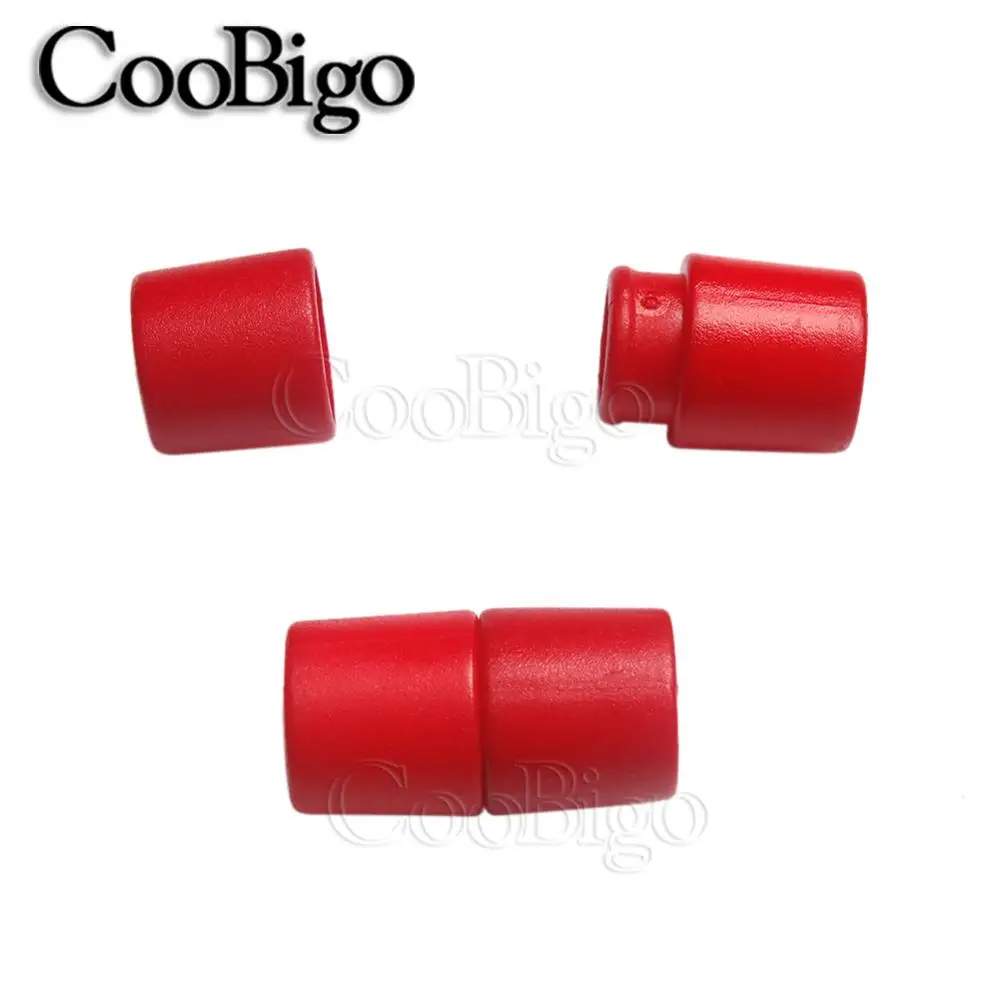 Red 100 шт. в упаковке, цветные пластиковые пряжки, безопасная защелка, застежка, ожерелье, Паракорд и лента, ремешки# FLC090(Mix-s - Цвет: Red