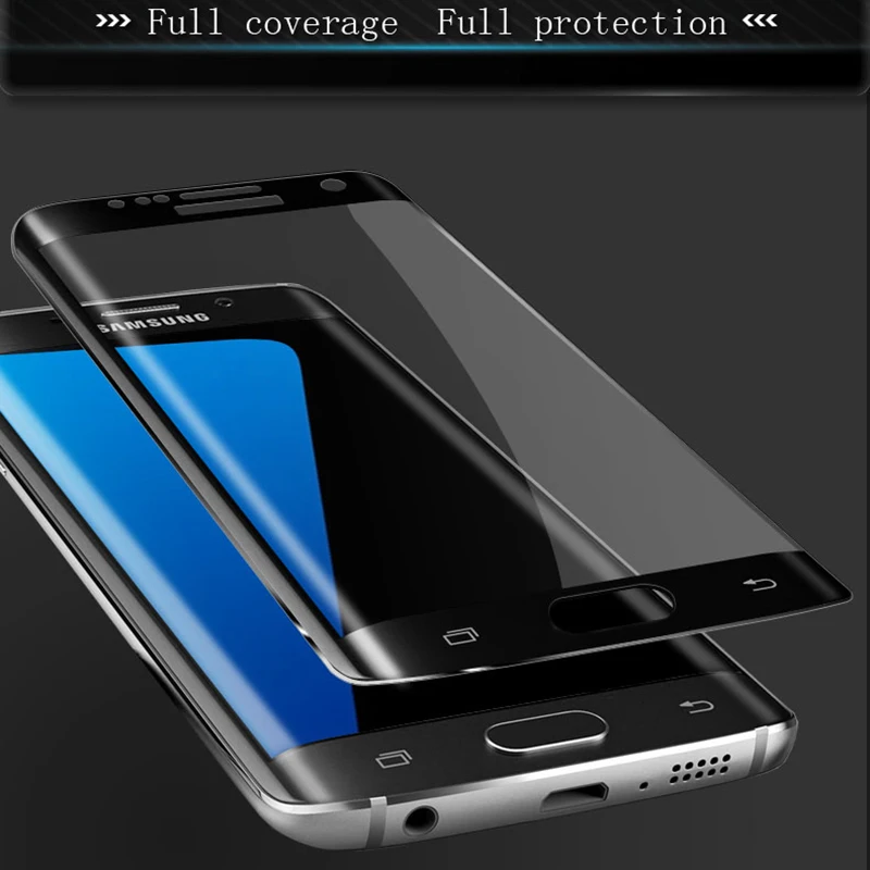 Защитное стекло закаленное для Samsung Galaxy S6 S7 S8 EDGE PLUS 9H 3D|screen film|screen protectionglass protection |