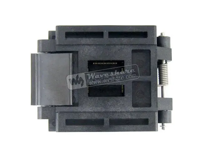 

Parts QFP64 TQFP64 LQFP64 PQFP64 Enplas FPQ-64-0.5-06 QFP IC Test Burn-In Socket 0.5mm Pitch